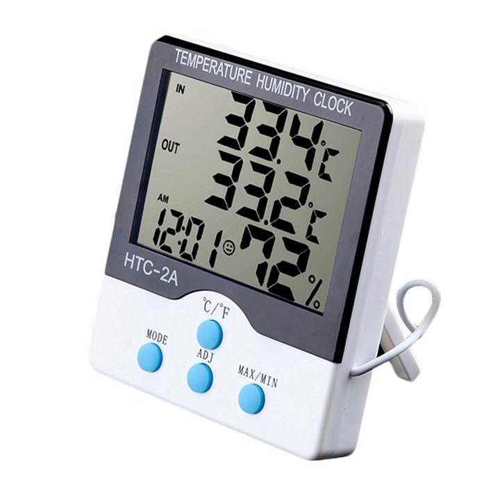 دماسنج و رطوبت سنج محیط اچ تی سی  مدل 2A HTC 2A Temometer And Humidity Meter